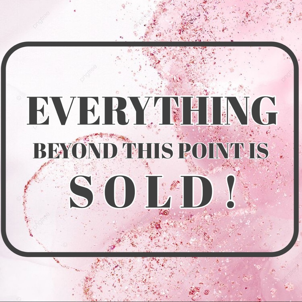 ❌ SOLD ❌